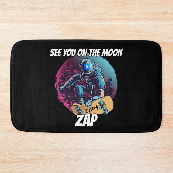 Item preview, Copy of See You on the Moon ZAP Cryptocurrency designed and sold by Bitcoin-Fashion.