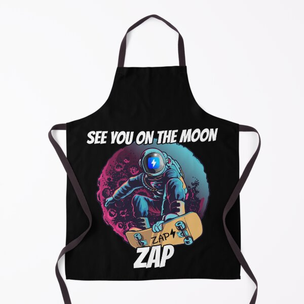 Item preview, Copy of See You on the Moon ZAP Cryptocurrency designed and sold by Bitcoin-Fashion.