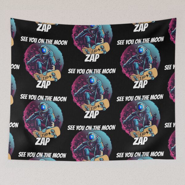Item preview, Copy of See You on the Moon ZAP Cryptocurrency designed and sold by Bitcoin-Fashion.