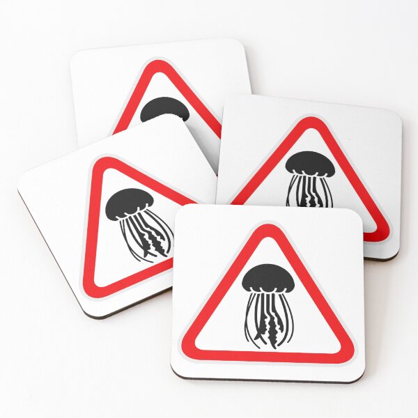 Item preview, Jellyfish Waring Sign  designed and sold by treasure-crafts.