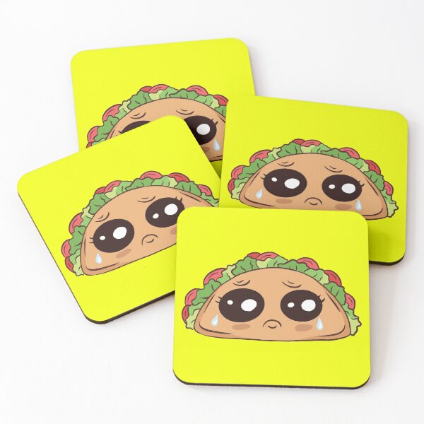 Item preview, Cute Adorable Taco! - Kawaii Food designed and sold by sweetpeanut.