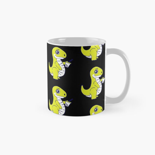 Item preview, boba dino - dinosaur drinking Boba designed and sold by HINDAM4U.