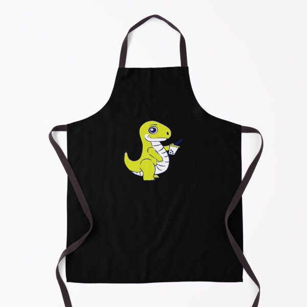 Item preview, boba dino - dinosaurio bebiendo Boba designed and sold by HINDAM4U.