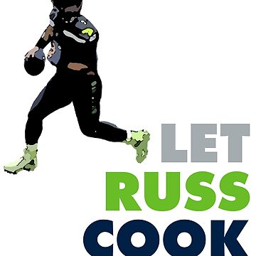 Russell Wilson Art MAGNET - Denver Broncos NFL QB Let Russ Cook