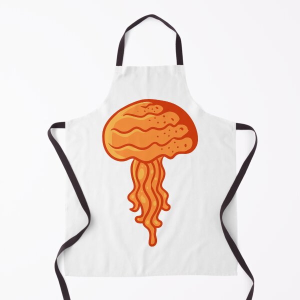 Item preview, Orange Jellyfish designed and sold by treasure-crafts.
