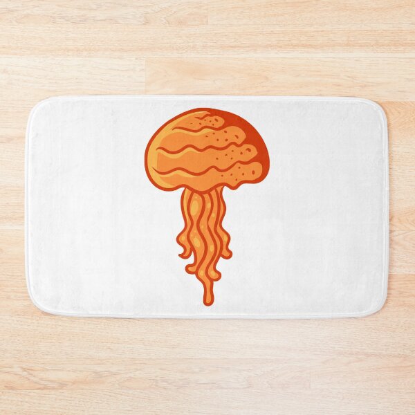 Item preview, Orange Jellyfish designed and sold by treasure-crafts.