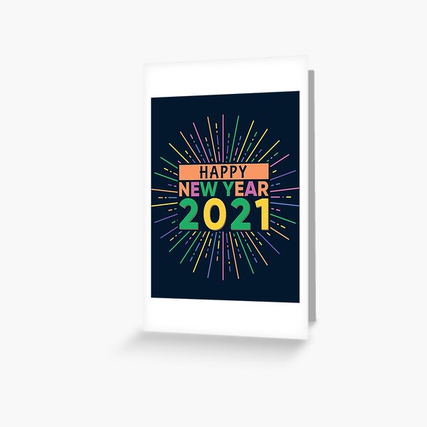 Item preview, Happy New Year 2021! designed and sold by Topstation.