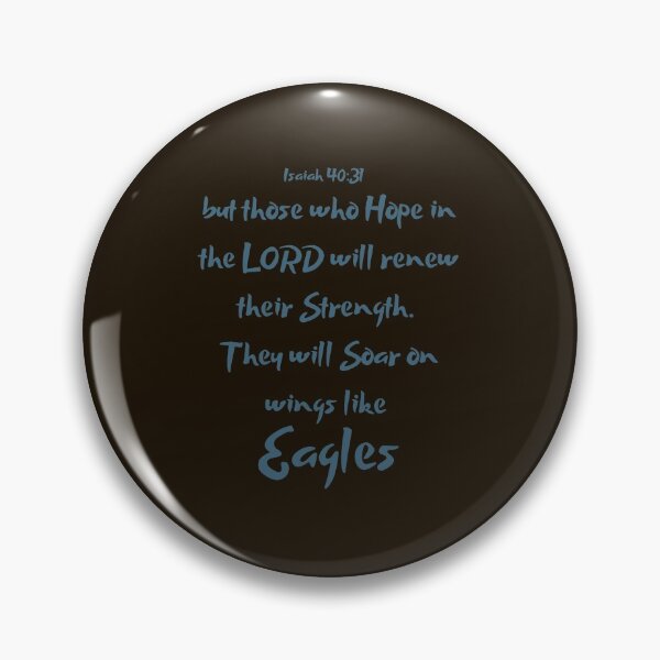 Item preview, Christian quote bible verse Isaiah 40:31 designed and sold by pureheartvision.