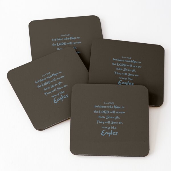 Item preview, Christian quote bible verse Isaiah 40:31 designed and sold by pureheartvision.