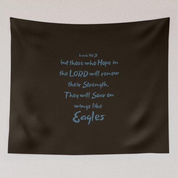 Item preview, Christian quote bible verse Isaiah 40:31 designed and sold by pureheartvision.