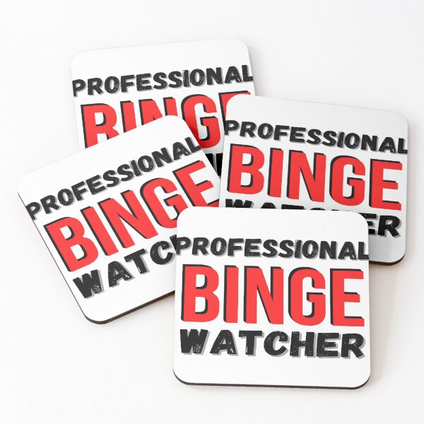 Item preview, Professional Binge Watcher designed and sold by mewsis.