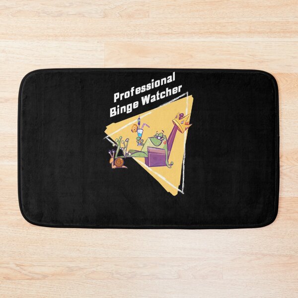 Item preview, Professional Binge Watcher! Funny Frog Card! designed and sold by LofLi-.