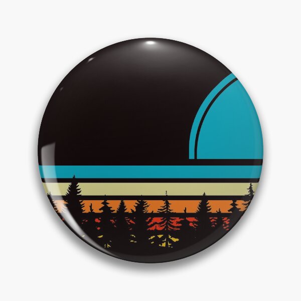 Item preview, Vintage Sunset Forest Skyline designed and sold by Felicity-K.
