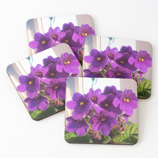 Item preview, Purple African Violet Flowers  designed and sold by FlowersAndMore.