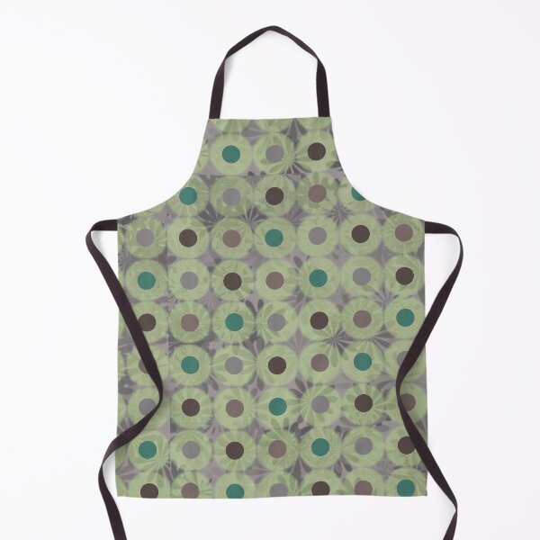 Item preview, Glacial Green Circle Grains designed and sold by PURPLEbliss.