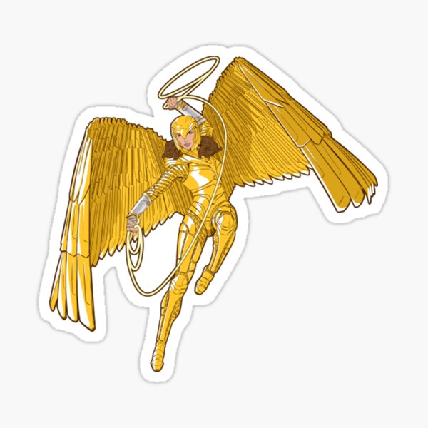 Ángulos Golden Eagle ww84 de Wonder-Wo Super Powers Pegatina