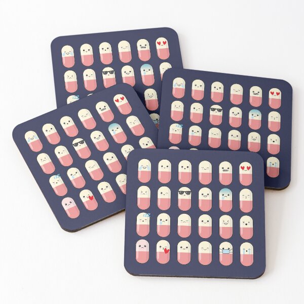 Item preview, Red pharmojis designed and sold by Eenig.