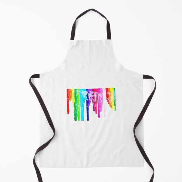 Item preview, multicolored paint drippings, rainbow colors.  designed and sold by Passmr.