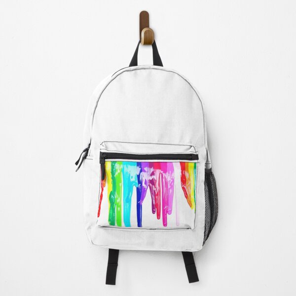 Item preview, multicolored paint drippings, rainbow colors. designed and sold by Passmr.