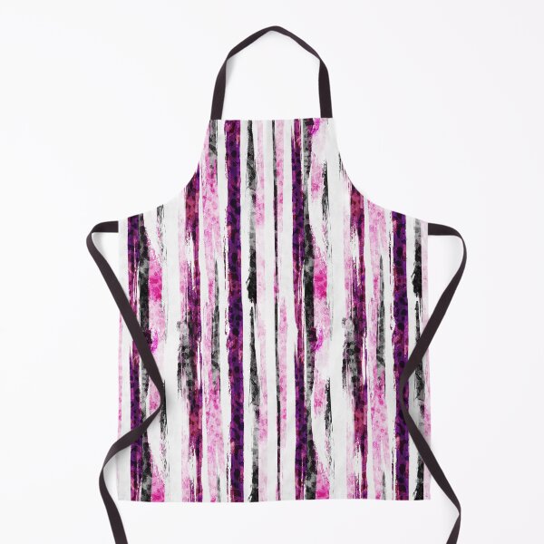 Item preview, ABSTRACT TEXTURED PINK & BLACK STRIPES designed and sold by STUDIOFLOW.