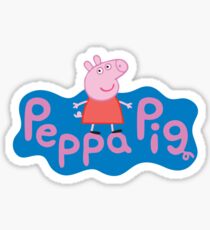 Peppa Pig Logo Sticker