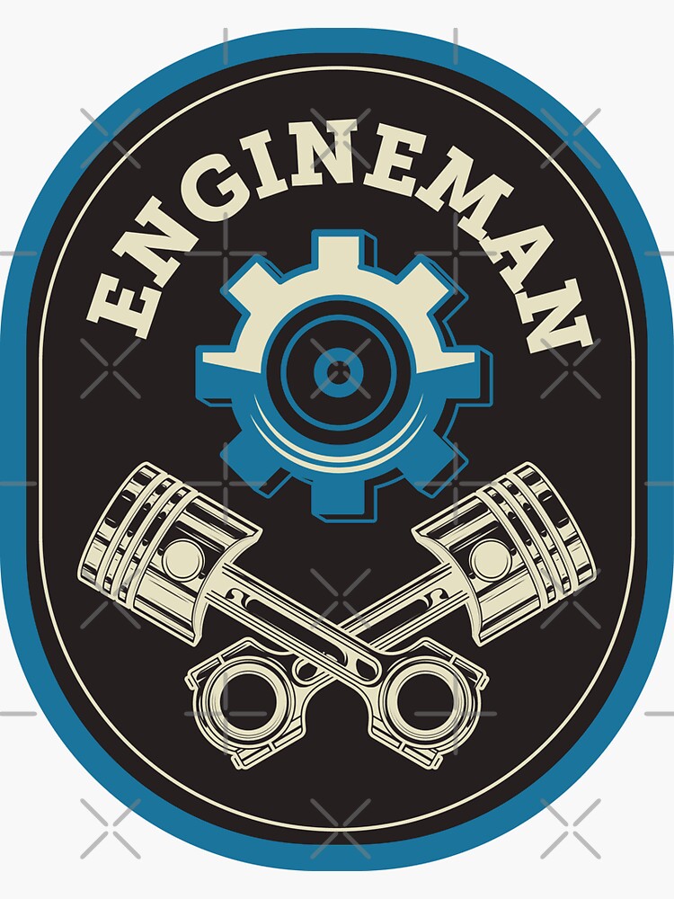 "Navy Engineman " Sticker for Sale by TheShellbacks Redbubble