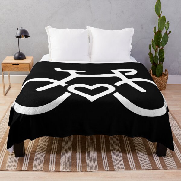 Item preview, Cycling Lovers Bicycle Heart designed and sold by pierrelaidesign.