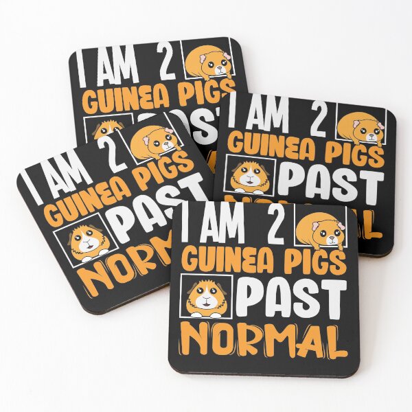 Item preview, I am 2 guinea pigs past Normal  hamster shirt designed and sold by Grinover.