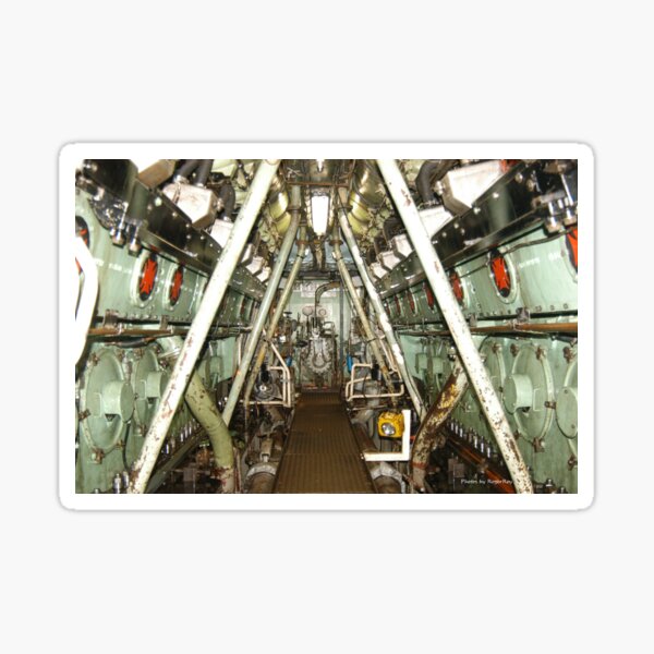 HMAS Westralia (II) Engine room Sticker