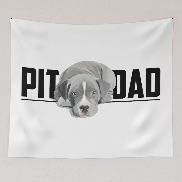 Item preview, Pit Dad - Pitbull Dad White designed and sold by SoccaTamam.