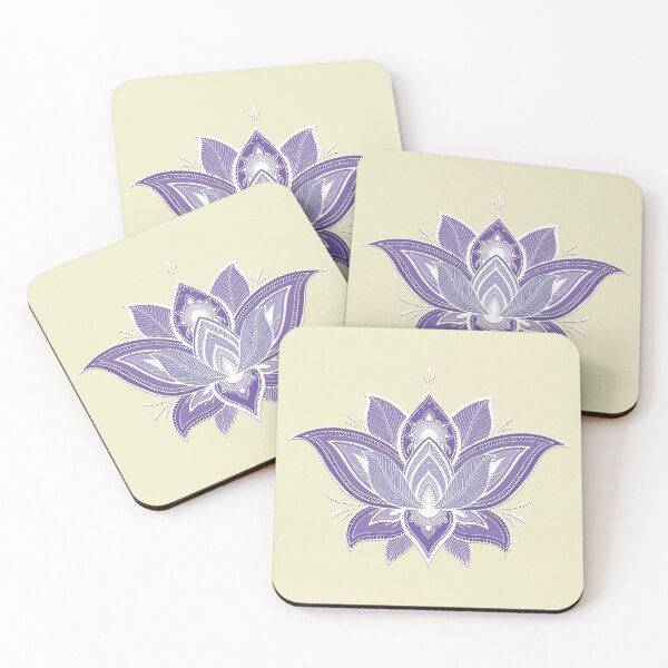 Item preview, Lotus Mandala (Purple) designed and sold by squishyrainbow.