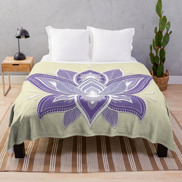 Item preview, Lotus Mandala (Purple) designed and sold by squishyrainbow.