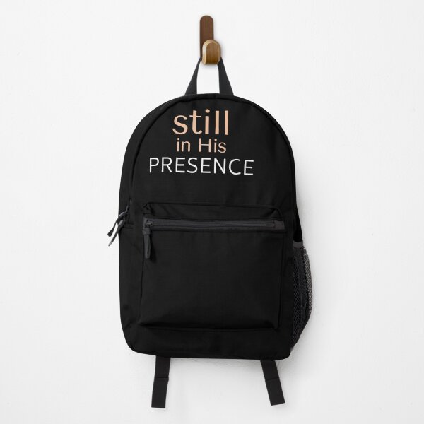 Item preview, Christian quote bible verse Still in His presence designed and sold by pureheartvision.