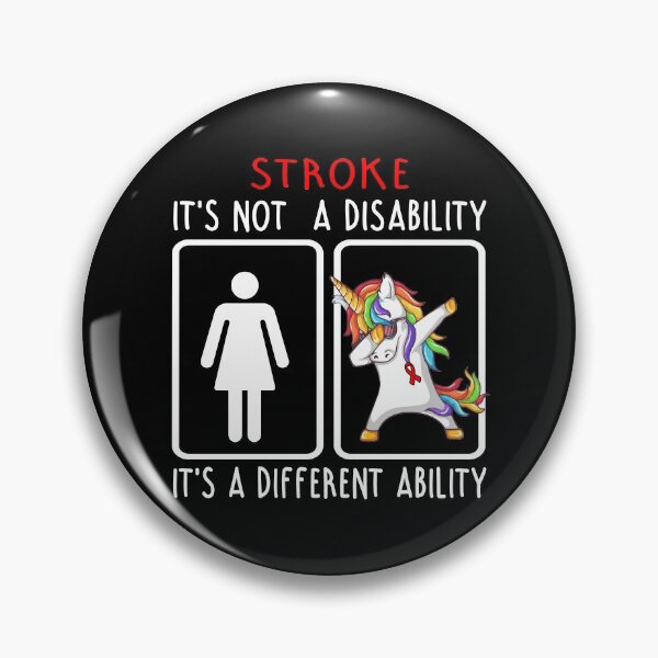 Item preview, Stroke It's not a Disability It's a different Ability designed and sold by DianabellShop.