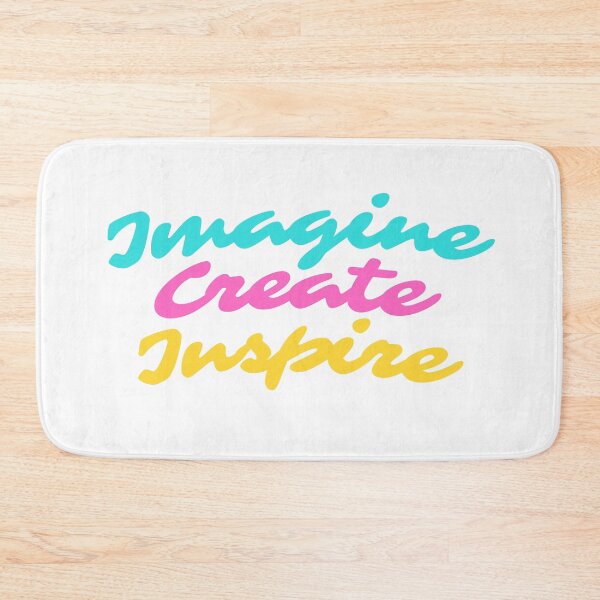 Item preview, Imagine, Create, Inspire - Positive Quote designed and sold by Zentropik.
