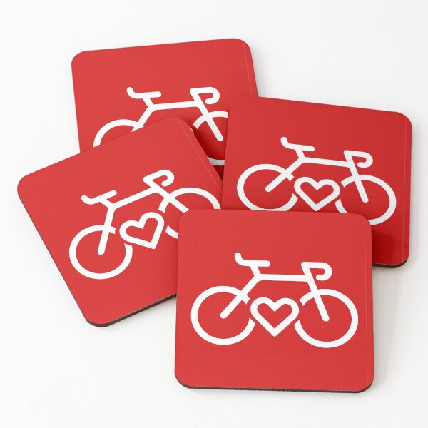 Item preview, Cycling Lovers Bicycle Heart 3 designed and sold by pierrelaidesign.