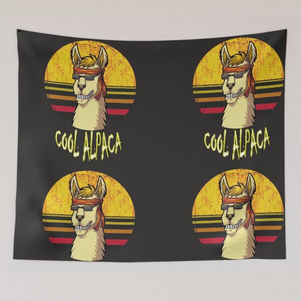 Item preview, cool llama t shirt designed and sold by delpro.