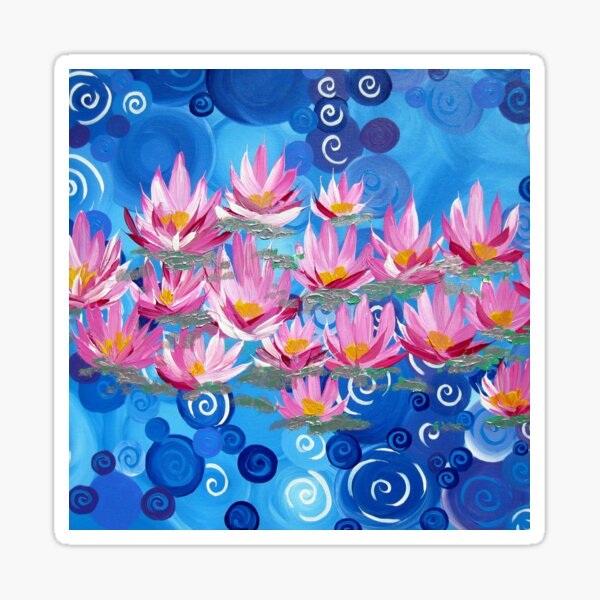 Vista previa del artículo con la obra «Lotus etéreo», diseñado y vendido por cathyjacobs.