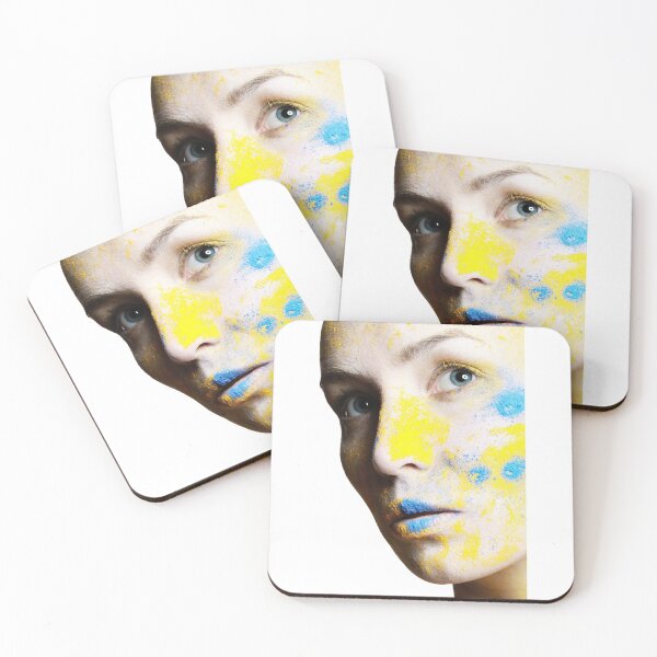 Item preview, portrait photography of a woman with face paint designed and sold by Passmr.