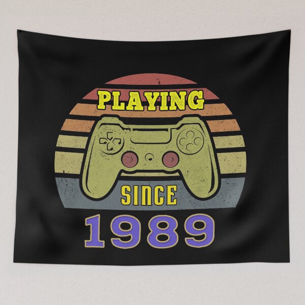 Item preview, Playing Since 1989 - Vintage Gaming Controller - Born in 1989 designed and sold by looklock.