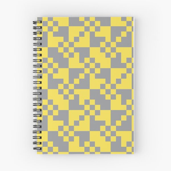 Item preview, Checkered tiles in a simple pattern in yellow and gray designed and sold by acidmit.