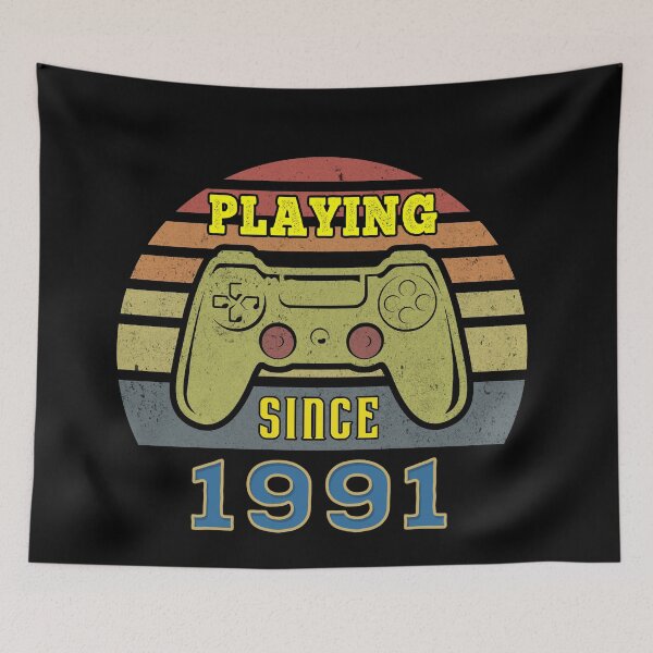 Item preview, Playing Since 1991 - Vintage Gaming Controller - Born in 1991 designed and sold by looklock.