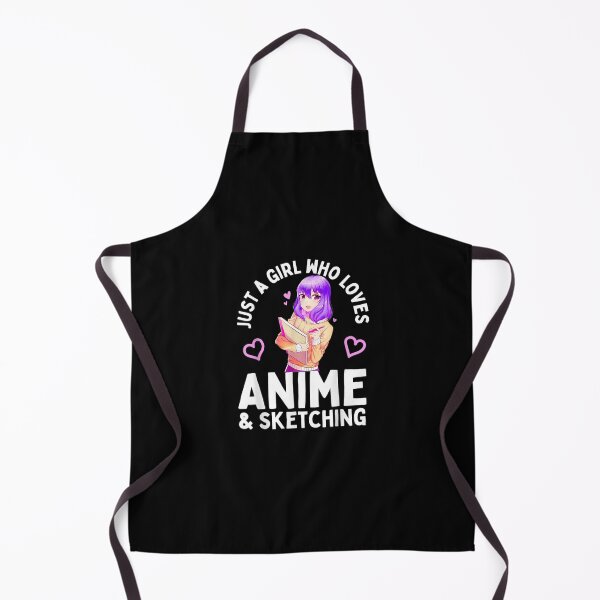 Item preview, Anime and Sketching Just a Girl Who Loves Anime Sketching designed and sold by vodanhdvh.