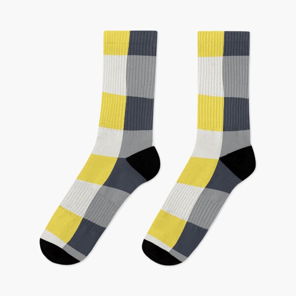 Item preview, Minimal ornament with checkered tiles in yellow and gray color palette variation designed and sold by acidmit.