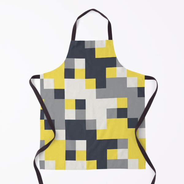 Item preview, Simple ornament with checkered tiles in yellow and gray color palette variations designed and sold by acidmit.