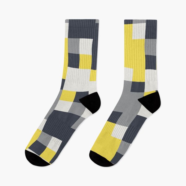 Item preview, Simple ornament with checkered tiles in yellow and gray color palette variations designed and sold by acidmit.
