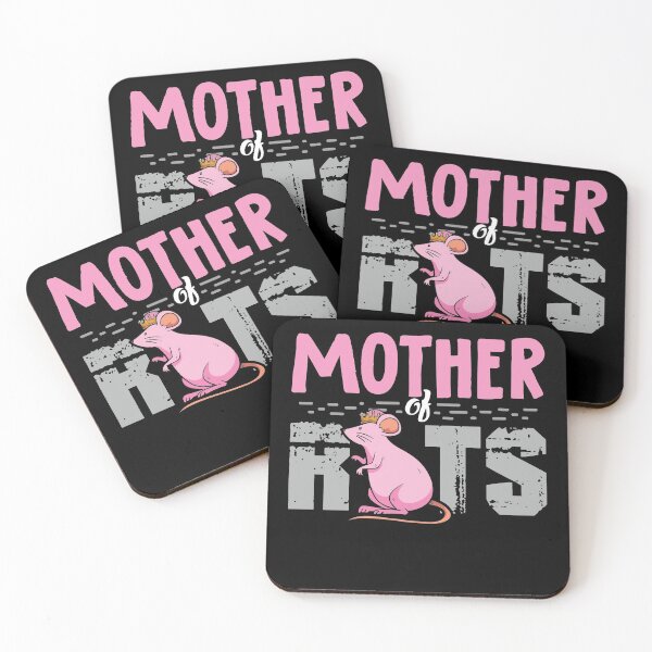 Item preview, Mother of Rats cute mouse girl shirt design designed and sold by Grinover.