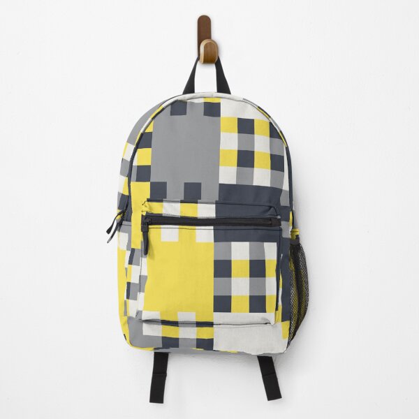 Item preview, Checkered tiles in a minimal ornament in yellow and gray color palette variations designed and sold by acidmit.