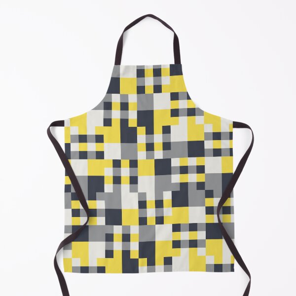 Item preview, Checkered tiles in a simple ornament in yellow and gray color palette variations designed and sold by acidmit.