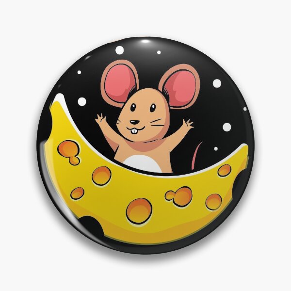 Item preview, Mouserella cute chees rat pet design designed and sold by Grinover.